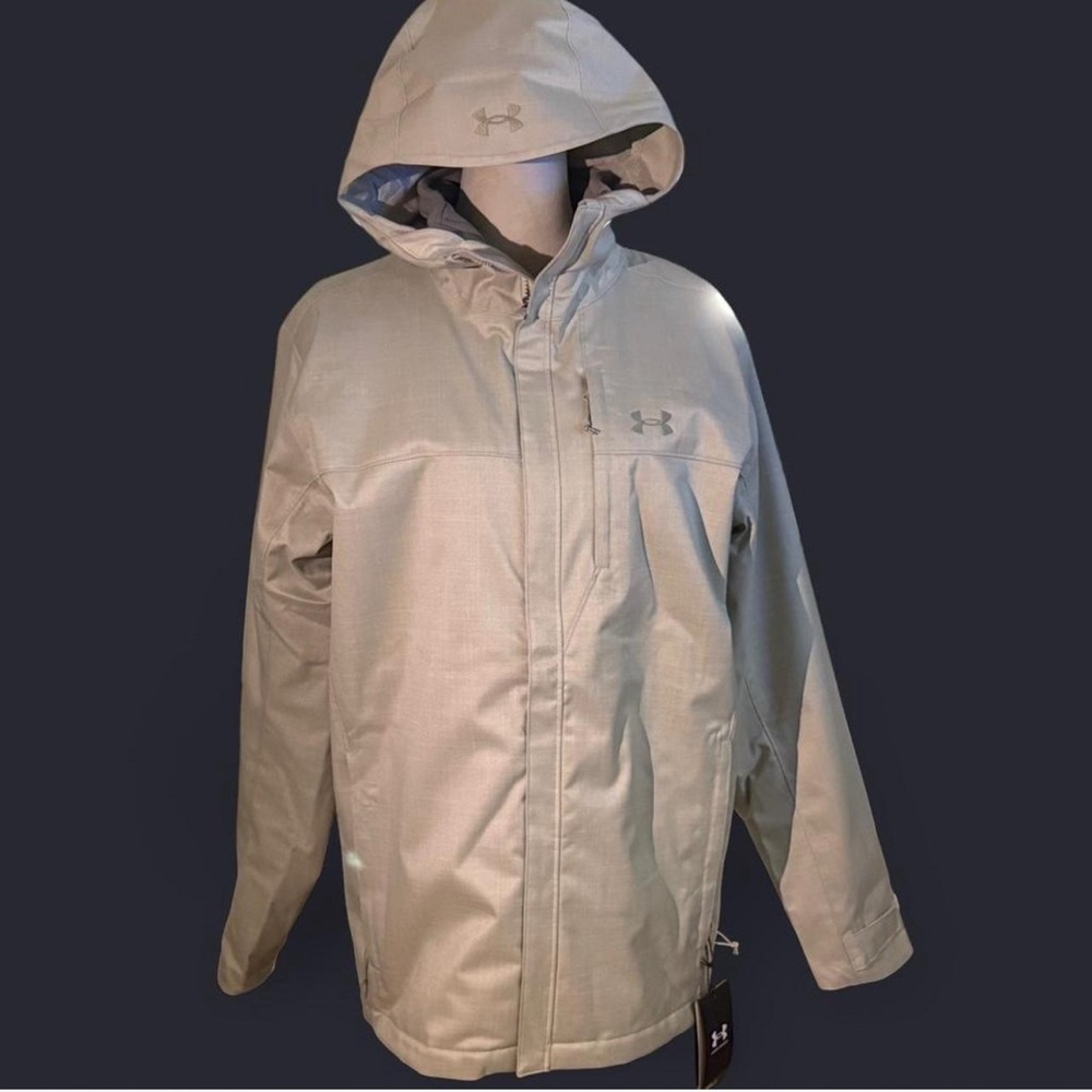 Under Armour Men's Tan cream Raincoat